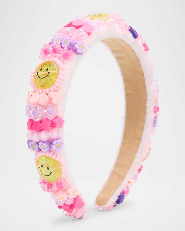 Girl's Smile Charm Headband